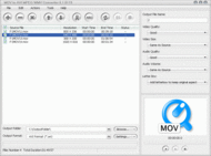 MOV to MPG AVI WMV Converter screenshot